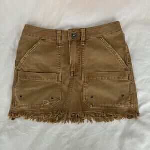 Free People Cargo Mini Skirt